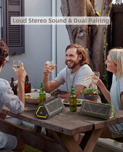 Load image into Gallery viewer, MLOVE P3 Outdoor Bluetooth Speaker, 40W Output Power Bluetooth 5.3 Speaker ,Stereo Sound IPX7 Waterproof,Micro SD Card,RGB Light