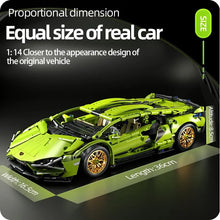 Load image into Gallery viewer, 1280PCS Racing Sport Car Model – Mechanical Speed Supercar Building Blocks Toy for Kids &amp; Adults