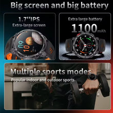 Load image into Gallery viewer, New T-REX3 Ultra 1100mAh Battery SmartWatch 10ATM Waterproof GPS Compass Flashlight 1.7" AMOLED HD Call Sports Smart Watch Men