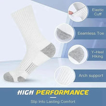 Load image into Gallery viewer, 6-12 Pairs Men's Outdoor Gym Football Socks Large Size