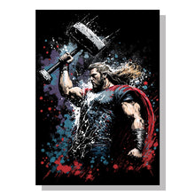 Load image into Gallery viewer, Marvel Movie Canvas Art Poster – Superhero Wall Decor (Spider-Man, Iron Man)