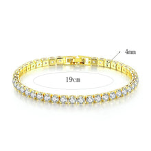 Load image into Gallery viewer, Stackable Gold Tennis Bracelets for Women 14K Gold Plated CZ Jewelry
