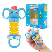 Load image into Gallery viewer, Finger Puppet Ollie - Kawaii Elephant with Vocal Sound, Pop Tube, Stress Relief Toy