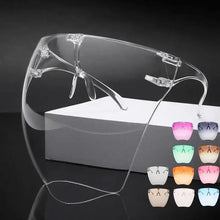 Load image into Gallery viewer, Full Face Sunglasses Mask Women Men Protective Faceshield Glasses Goggles Covered Spherical Lens Anti-Spray Cycling Sunglasses