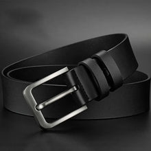 Load image into Gallery viewer, Men&#39;s PU Leather Belt: Designer Alloy Buckle for Business &amp; Leisure