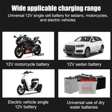 Load image into Gallery viewer, Car Battery Charger 12V 2A 220V Power Puls Repair Charger Wet Dry Lead Acid Battery LED Display Moto Truck Battery Charger