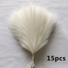 Load image into Gallery viewer, 15pcs Artificial Pampas Grass Bouquet - Wedding, Home &amp; Party Decoration Flowers