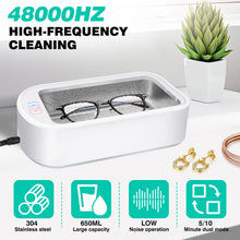 Load image into Gallery viewer, DayPlus Professional 650ML Ultrasonic Cleaner Sonic Wave Tank Glasses Watch Jewellery Cleaning Machine Tool