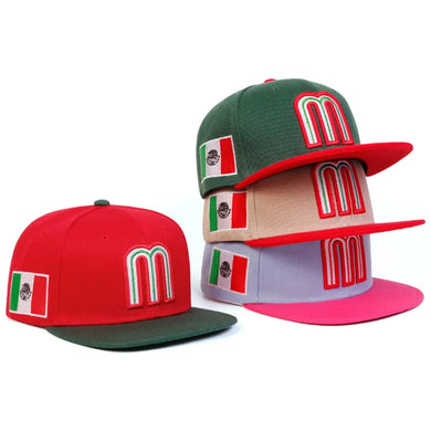 Unisex Letter M Embroidery Baseball Cap Adjustable Outdoor Sunscreen Hip-hop Hat