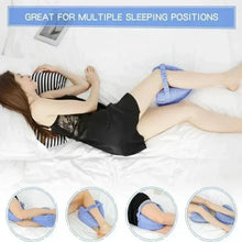 Load image into Gallery viewer, Memory Cotton Leg Pillow Hollow Heart Pregnancy Side Sleeper Sciatica Orthopedic Sciatica Back Hip Relief Pillow For Bed, Sofa