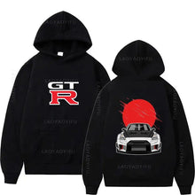 Load image into Gallery viewer, GTR R35 Streetwear Hoodie – Japanese Sportscar Inspired Sweatshirt