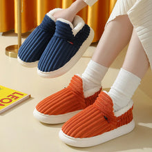 Load image into Gallery viewer, Evshine Soft Sole Slippers For Women Winter Fashion Women Fur Slippers Fuzzy Plush Men Slippers Warm Furry Women Cotton Shoes