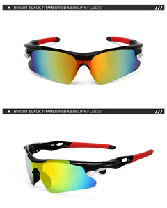 RIDERACE Sports Sunglasses - Cycling Goggles for Men