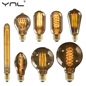 Vintage Edison Bulb Set - Retro E27 220V Filament Light for Home Decor