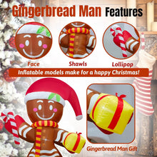 Load image into Gallery viewer, Christmas Inflatable Decoration Toy Built-in LED Lights Inflatable Model Ornament Xmas Party New Year Garden Indoor Outdoor Deco