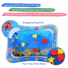 Load image into Gallery viewer, Inflatable Baby Water Mat - Tummy Time Toddler Pad for Early Education Play