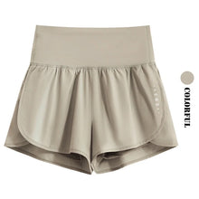 Load image into Gallery viewer, DRUR Women Yoga Shorts High Waist Double Layer Running Gym Shorts With Pocket Summer Sportswear Fitness Clothes Jogger Short New