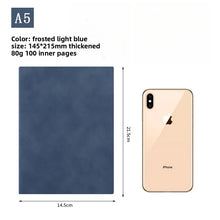 Load image into Gallery viewer, A5 Soft Leather Notebook 120 Pages Office Stationery Waterproof Cover Comfortable Touch Hot Selling Notebooks and Journals