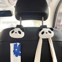 Load image into Gallery viewer, 2 Car Hooks, Car Interior Seats, Rear Multifunctional Cute Cartoon Panda Storage Hooks