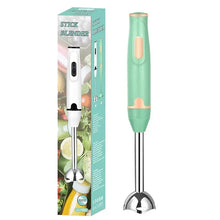 Load image into Gallery viewer, Electric Handheld Food Mixer, Multifunction Egg Beater &amp; Veggie Blender/Chopper with Stainless Steel Whisk for Kitchen Tools