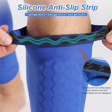 Load image into Gallery viewer, Soccer Shin Pads with Honeycomb Pads Football Shin Pads Ergonomic Lightweight Calf Protective Gear for Kids Youth Adults