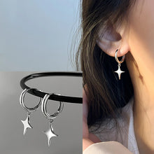 Load image into Gallery viewer, Ventfille 925 Sterling Silver Star Earring for Women Girl Simple Tassels Chain Fashion Office Jewelry Gift Dropshipping