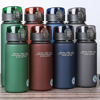 High-Quality Sports Water Bottle: BPA-Free, Leak-Proof, Portable (400ml/560ml)