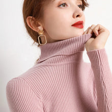 Load image into Gallery viewer, Heliar Women Fall Turtleneck Sweater Knitted Soft Pullovers Cashmere Jumpers Basic Soft Sweaters For Women 2024 Autumn Winter