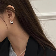 Load image into Gallery viewer, 925 Sterling Silver Earrings for Women Ear Hoop Versatile Sweet Girl Fashion Jewery New Year Gifts Accessories