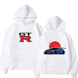GTR R35 Streetwear Hoodie – Japanese Sportscar Inspired Sweatshirt