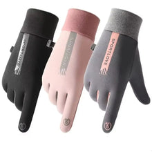 Load image into Gallery viewer, Winter Gloves Women Cycling Bike Thermal Fleece Cold Resistance Wind Waterproof Bicycle Warm Outdoor Running Skiing Mittens