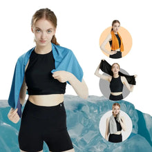 Load image into Gallery viewer, 30x100CM Breathable Cooling Towel Quick Dry Gym Yoga Running Camping Absorbent