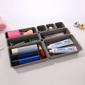 8pcs Adjustable Drawer Organizer Set - Versatile Storage Solution