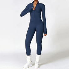 Load image into Gallery viewer, Yoga Velvet Jumpsuit Fitness Sports Gym Clothing Set Yoga Wear Pilates Workout Clothes for Women Outfit Push-up Activewear