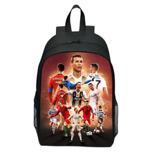 Load image into Gallery viewer, New CR7 Ronaldo Backpack – Student School Travel Shoulder Bag, Gift for Fans