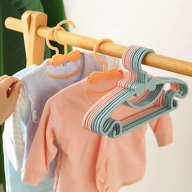 4Pcs Children Clothes Hanger Portable Display Baby Clothing Organizer Hangers Set