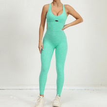 Load image into Gallery viewer, Women Gym Jumpsuit Female Yoga Set Workout One-piece Suit Women Sports Push Up Yoga Clothes Backless Activewear Fitness Set