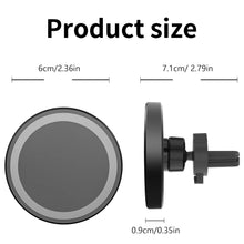 Load image into Gallery viewer, HOMEFISH Magnetic Car Wireless Charger Stand Mobile Phone Chargers Holder For Phone Pad  Watch Earphones Fast Charging Station