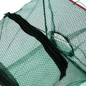 Collapsible Cast Net Fish Cage Trap for Crab Shrimp Crayfish - Perfect Fishing Tackle