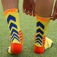 Load image into Gallery viewer, 3Pairs Sport Running Socks Athletic Breathable Mesh Thick Compression Basketball Socks Sweat Absorb Professional Cycling Socks