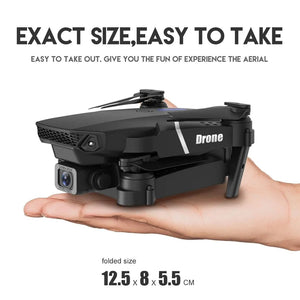 E88Pro RC Drone - 4K Professional Foldable Drone with 1080P Wide Angle Camera
