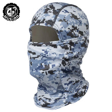 Load image into Gallery viewer, MusionTactical Balaclava Full Face Mask Quick-dryHiking Cycling Camping Hunting AirsoftHood Cap Bike Head Cover Summer Men Women