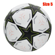 Load image into Gallery viewer, Standard Soccer Ball Professional Outdoors Sports Match Balls Training Seamless Football High Quality PU Material Size 5 Size 4