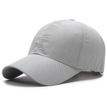 Load image into Gallery viewer, Hat Men Spring Summer Solid Color Mesh Cap Baseball Cap Women Autumn Korean Edition Sunscreen Hat Mesh Breathable Peaked Cap