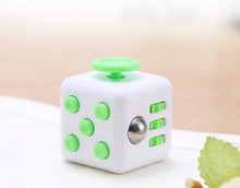 Load image into Gallery viewer, Solid Color Fidget Dice – Stress Relief Toy for Autism, Anxiety, Kids &amp; Adults