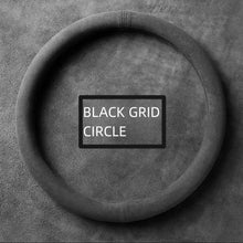 Load image into Gallery viewer, Suede Cover for All Seasons Auto Steering Wheel Cover Ultra-thin Non-slip D-shaped Round Breathable Car Steering Wheel Protector