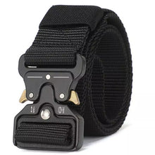 Load image into Gallery viewer, Men&#39;s Tactical Belt: Outdoor Hunting, Multi-Function Nylon, Marine Corps Canvas