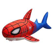 Load image into Gallery viewer, Big Size Spider Man Shark Pillow Creative Fashion Stuffed Shark Fish Back Cushion Adorably Home Decor Washable Comfortable