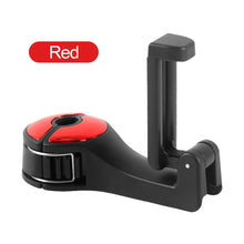 Load image into Gallery viewer, Universal Car Bracket Hook Multi-Function Hanging Storage Mobile Phone Holder Rear Seat Hanger Hook for Bag Purse Cloth Grocery