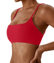 Load image into Gallery viewer, Super soft fabric back cross sports bra fitness top women's high-quality yoga clothes women's fitness running bra fitness yoga b
